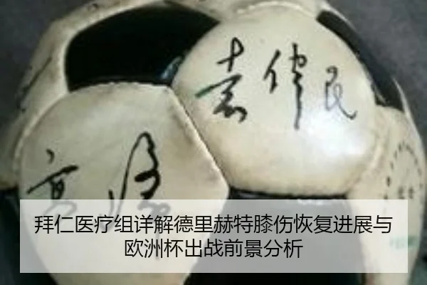 拜仁医疗组详解德里赫特膝伤恢复进展与欧洲杯出战前景分析